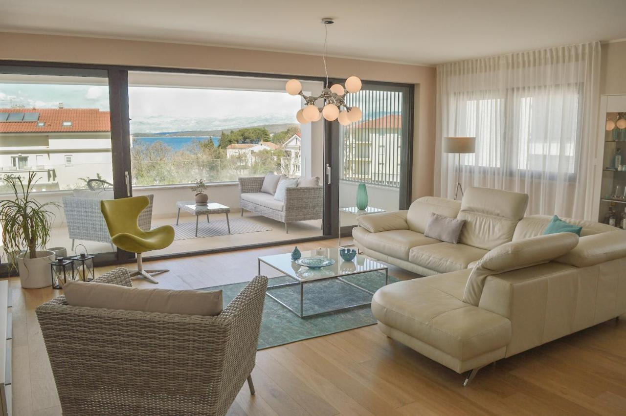 Rova Apartment Малинска Экстерьер фото